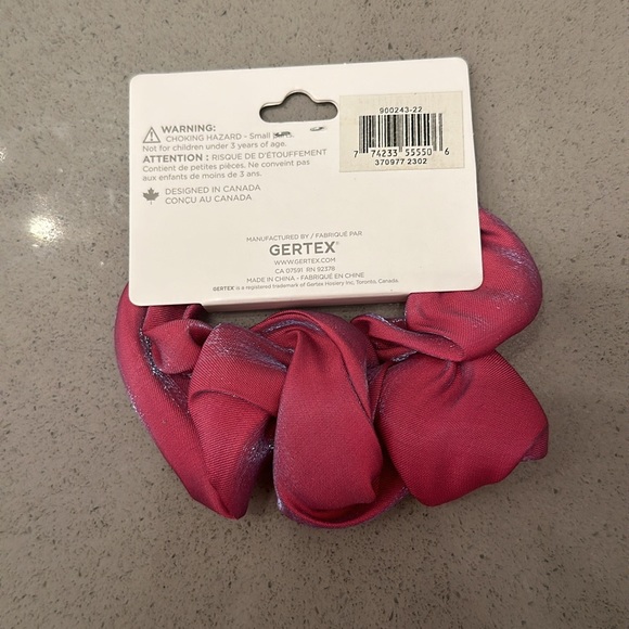 NEW Sophi Iridescent Pink scrunchie & Sophi Iridescent pink & purple clips - Picture 5 of 5